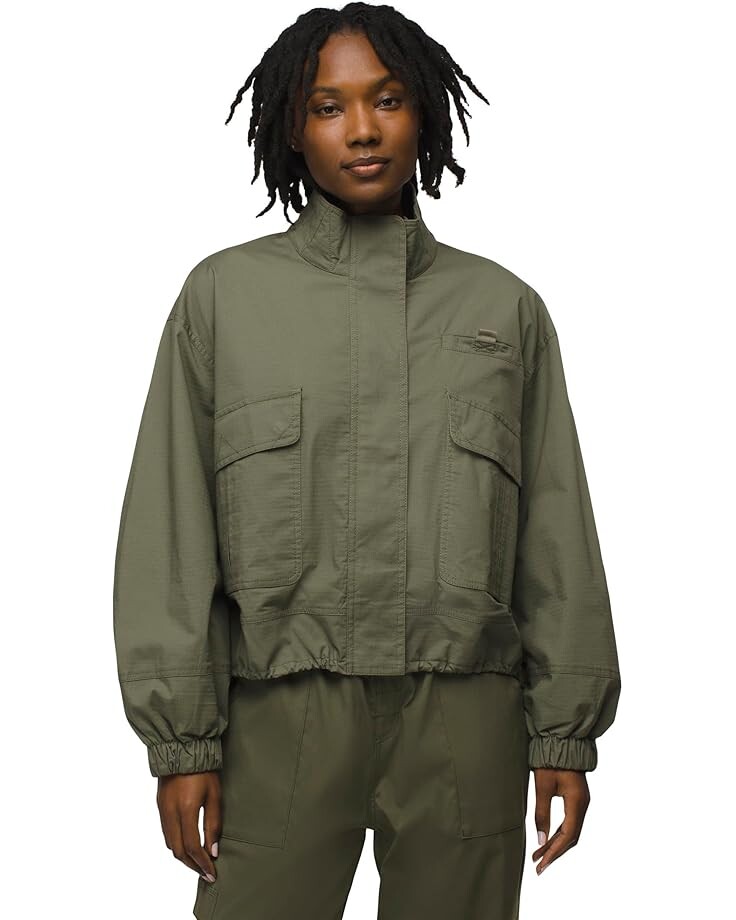 

Куртка Prana Palisades Ripstop Jacket, цвет Rye Green