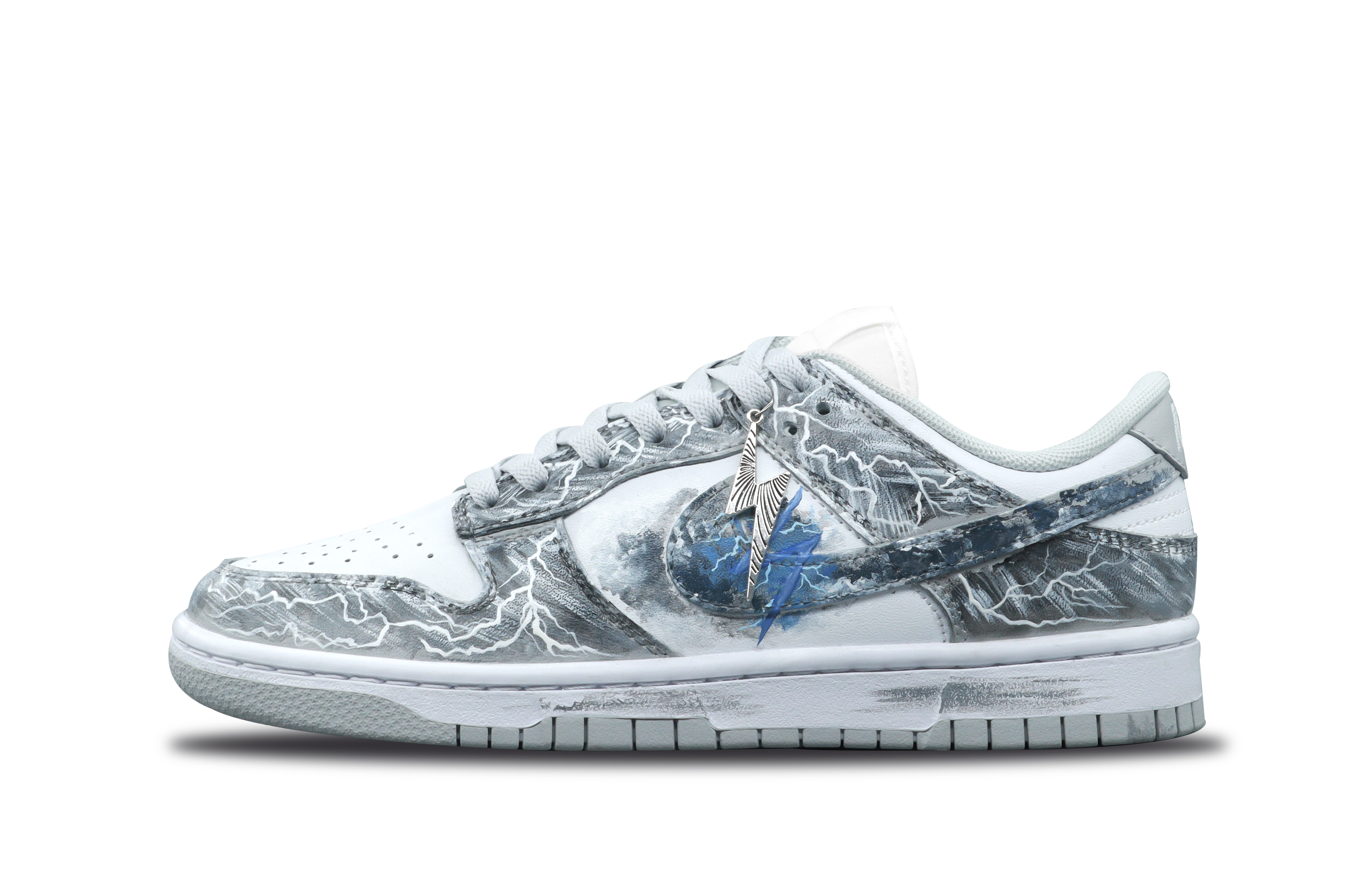 

Кроссовки для скейтбординга Dunk Low Top, мужские, серые Nike, Gray