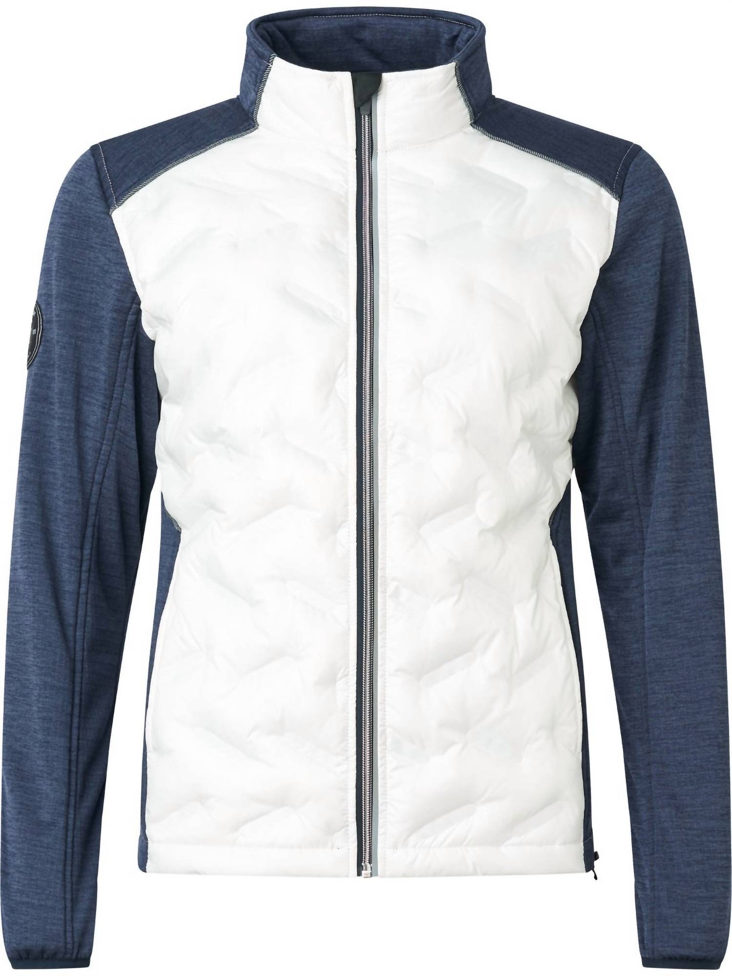 

Женская куртка Elgin Hybrid в цвете белый/темно-синий Abacus Sportswear US