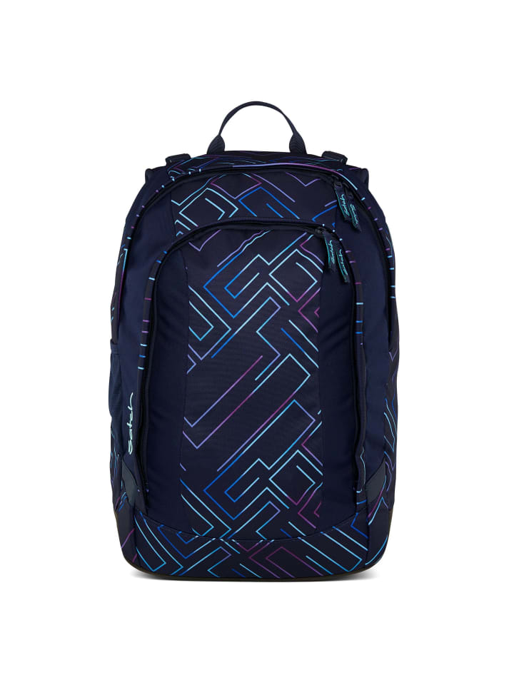 

Satch Рюкзак для школы Air, 44 см, фиолетовый, лазерная гравировка