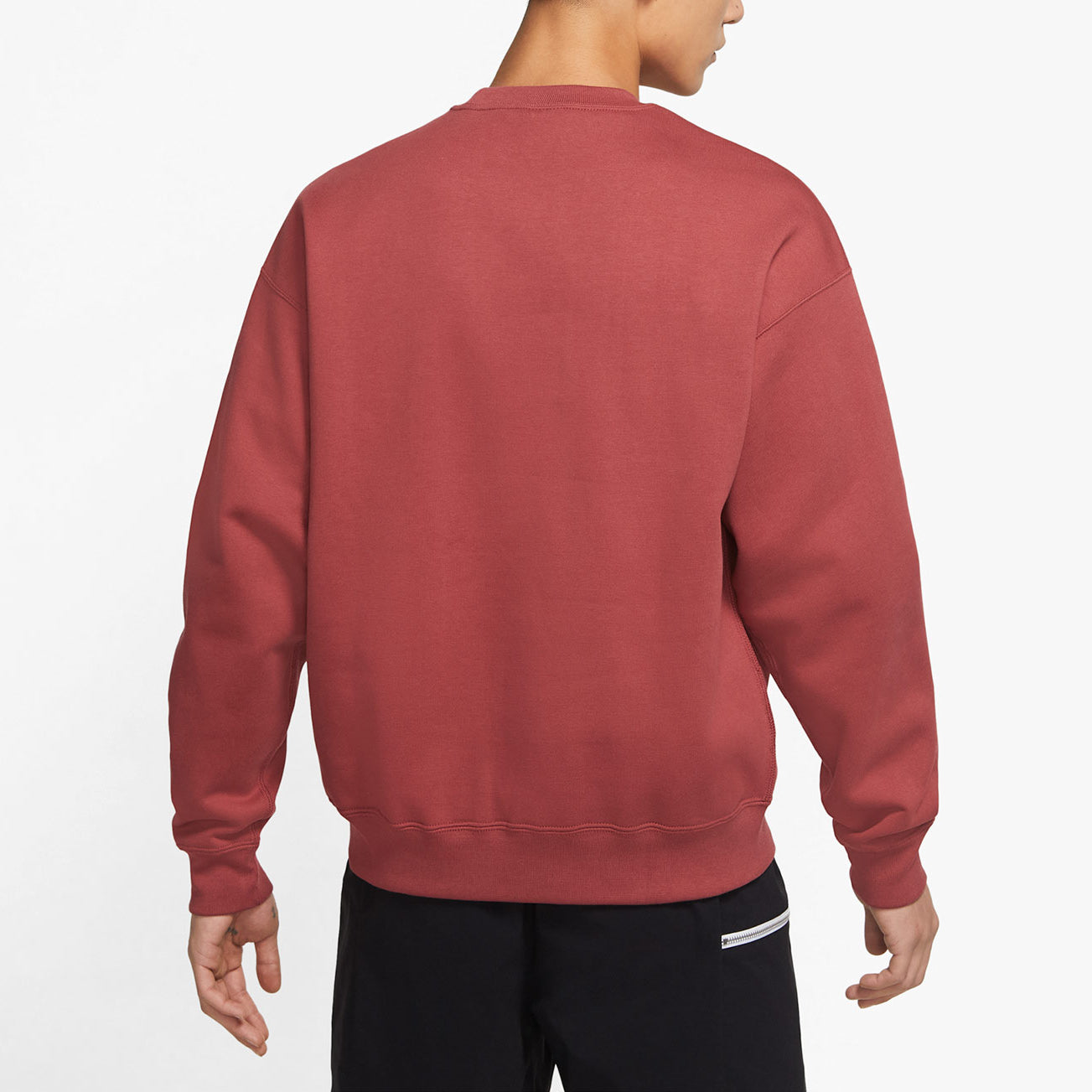 Худи Nike NRG Solo Swoosh Fleece Sweatshirt 'Cedar' CV0554-661 — фото 4