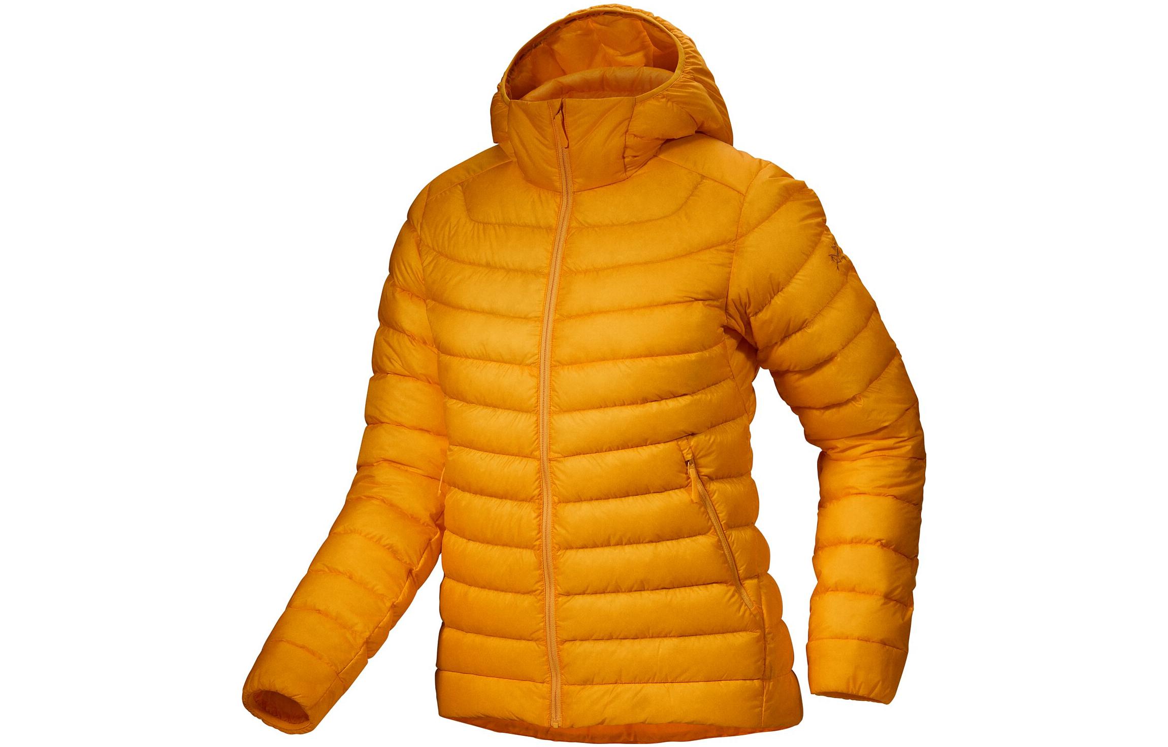 Цериум пуховик женский Arcteryx, оранжевый