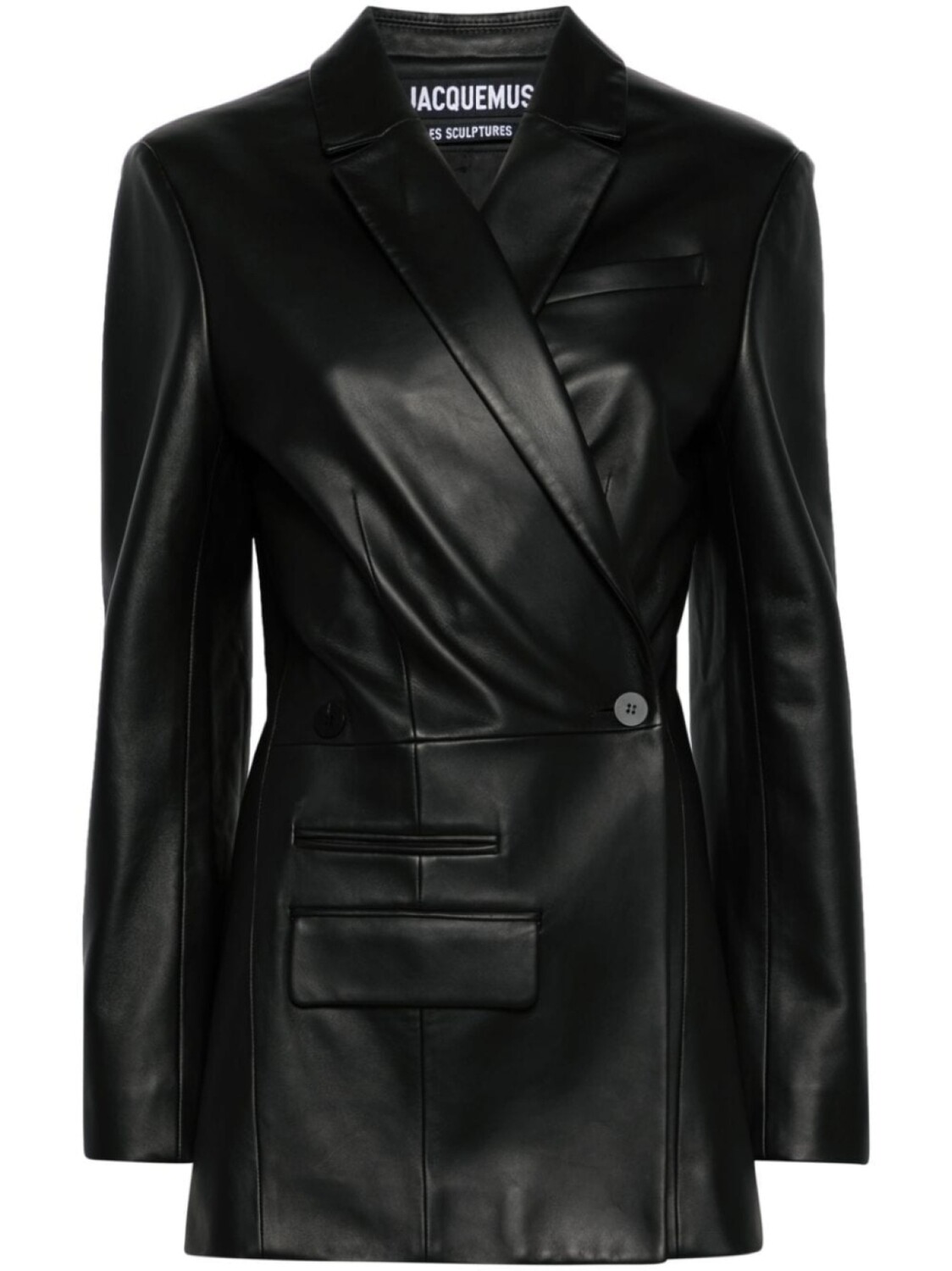 

Jacquemus блейзер La Veste Tibau Cuir, черный