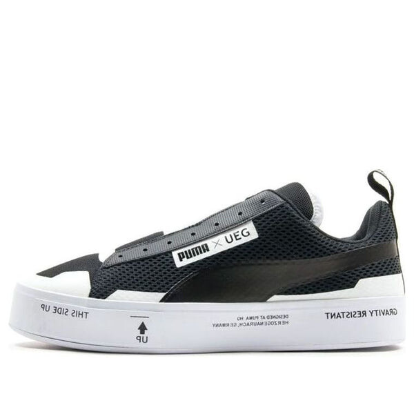 

Кроссовки ueg x court play slip-on 'gravity resistance - black' Puma, черный