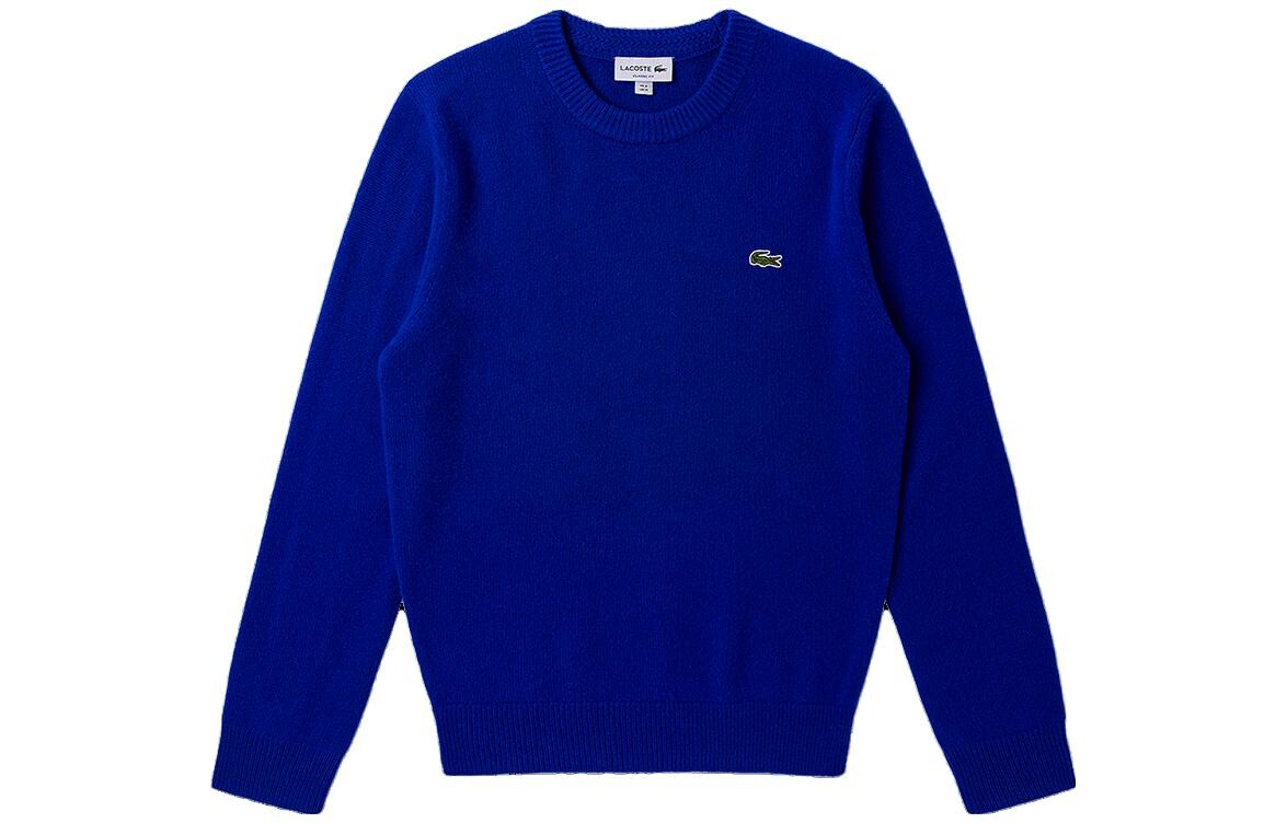 

Кашемировый свитер мужской сапфирово-синий Lacoste, синий