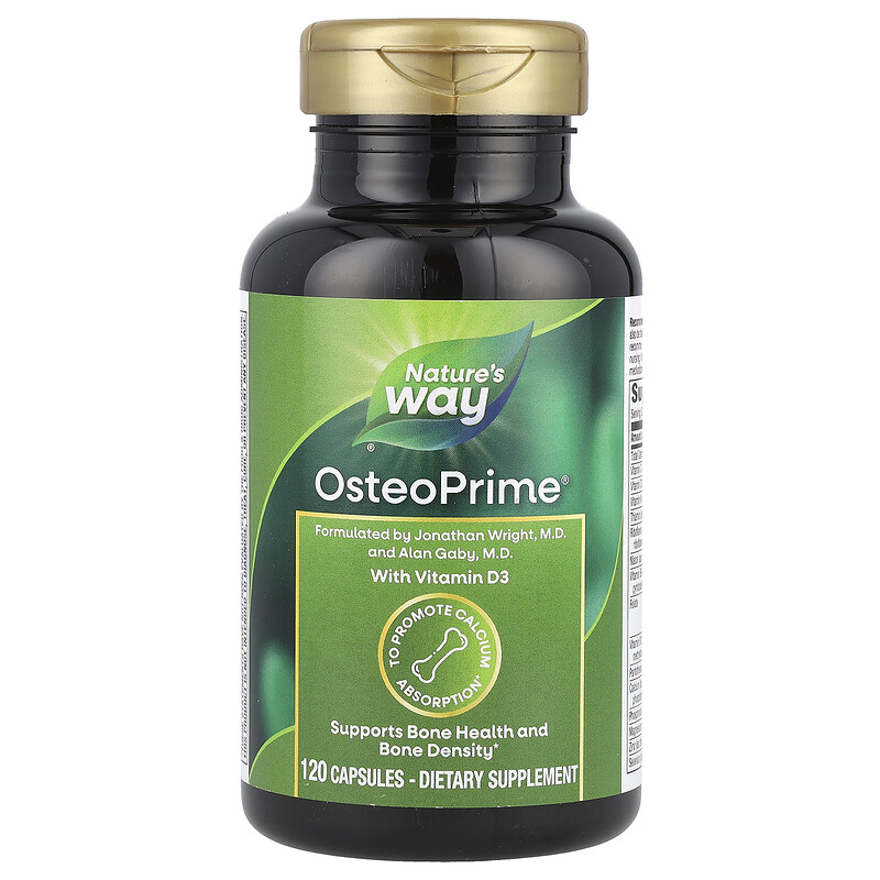 

Nature's Way, OsteoPrime, 120 капсул