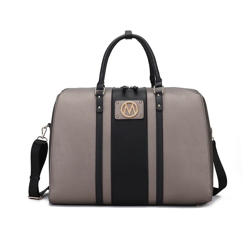 

Mkf Collection Melissa Женская дорожная сумка из веганской кожи от Mia K MKF Collection, цвет Pewter Black, Черный, Mkf Collection Melissa Женская дорожная сумка из веганской кожи от Mia K MKF Collection, цвет Pewter Black