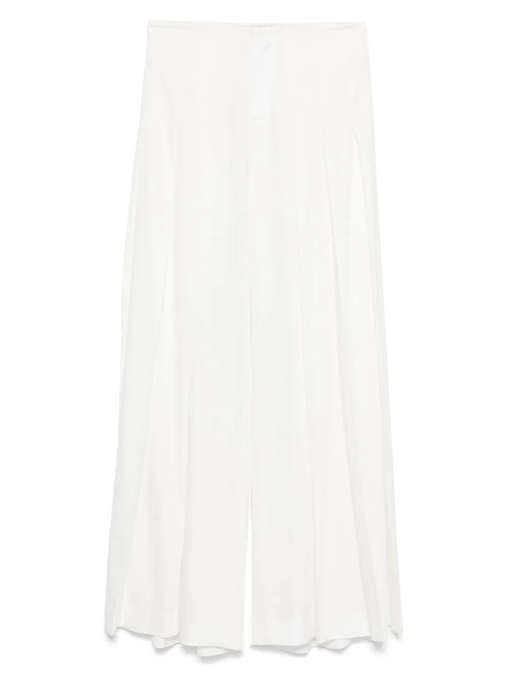 

Широкие брюки Ainslie со складками Alice + Olivia, белый
