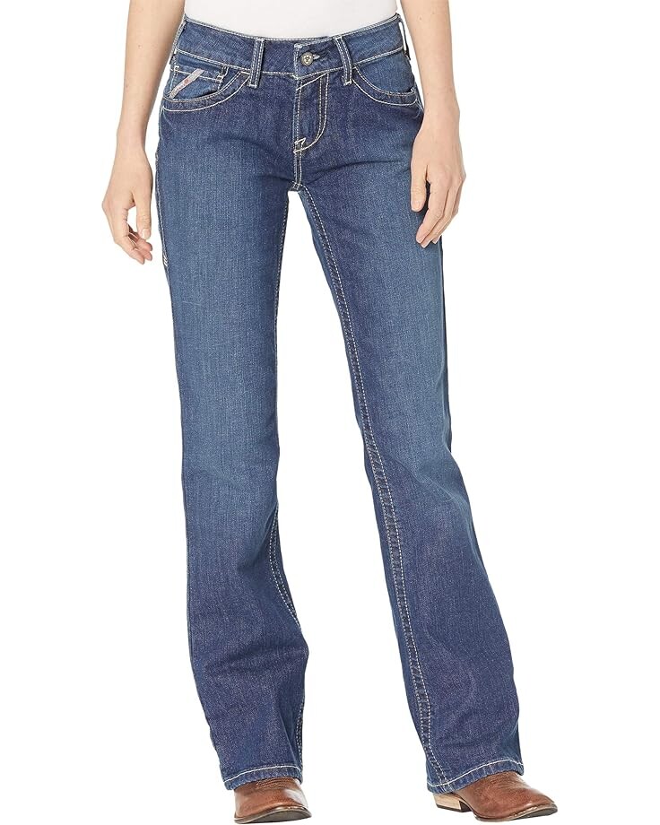 

Джинсы Ariat FR Mid-Rise Durastretch, цвет Blue Quartz