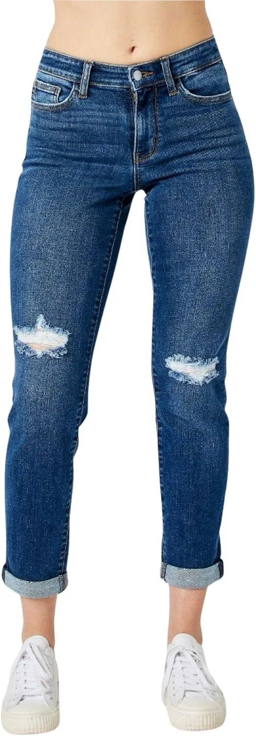

Judy Blue Женские джинсы Mid Rise Destroyed Slim