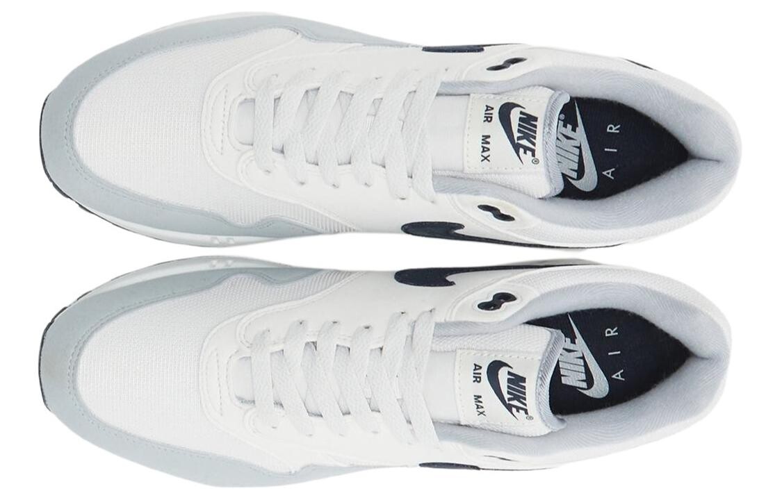 Кроссовки Nike Air Max 1, белый/серый — фото 4