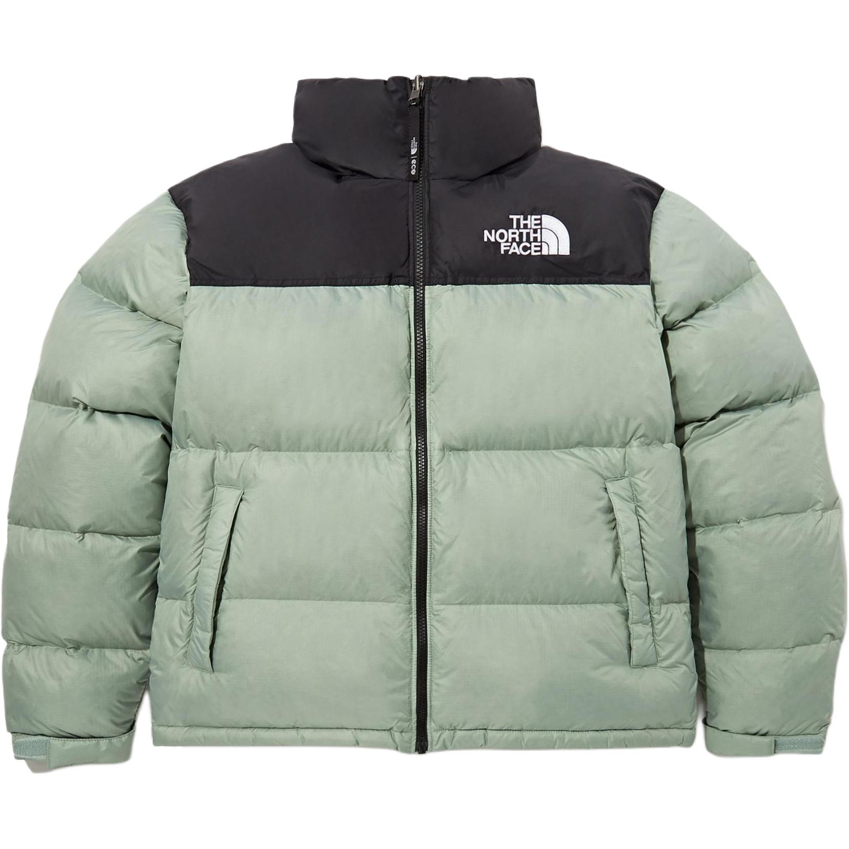 

The North Face Коллекция 1996 года, осень/зима 2025, мужская модель, куртка Eco Nuptse, пуховая куртка, унисекс, чайно-зеленый цвет