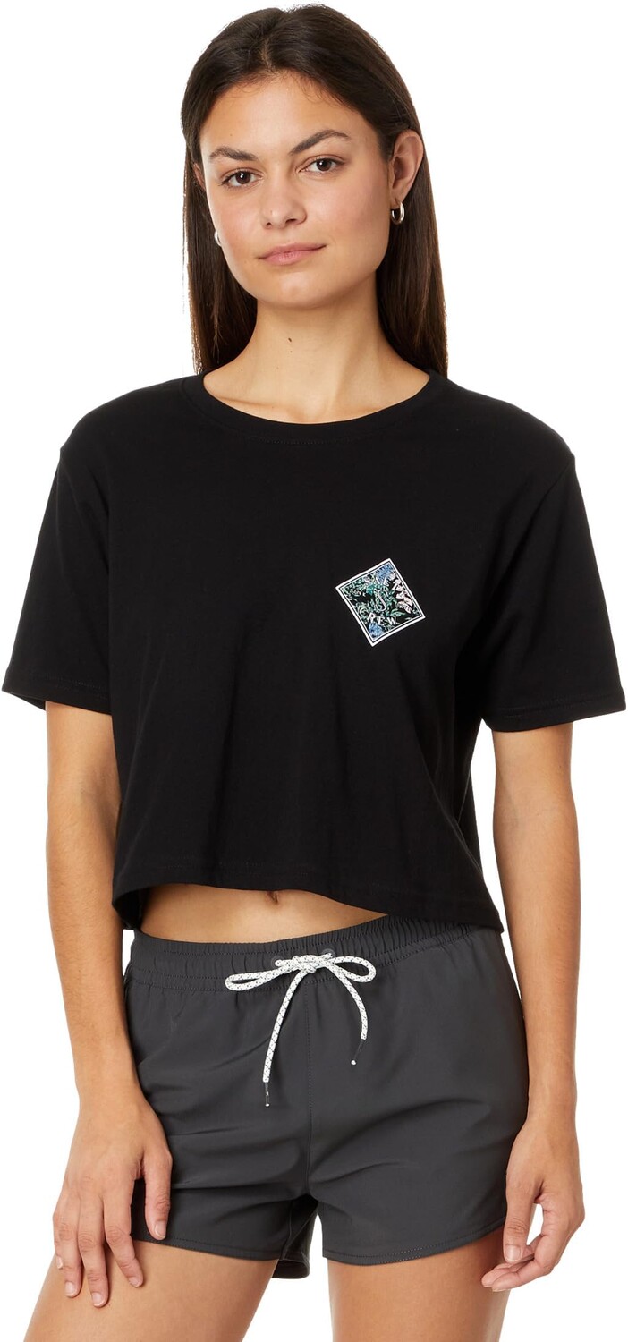 

Футболка Salty Crew Tippet Fill Crop Tee, черный