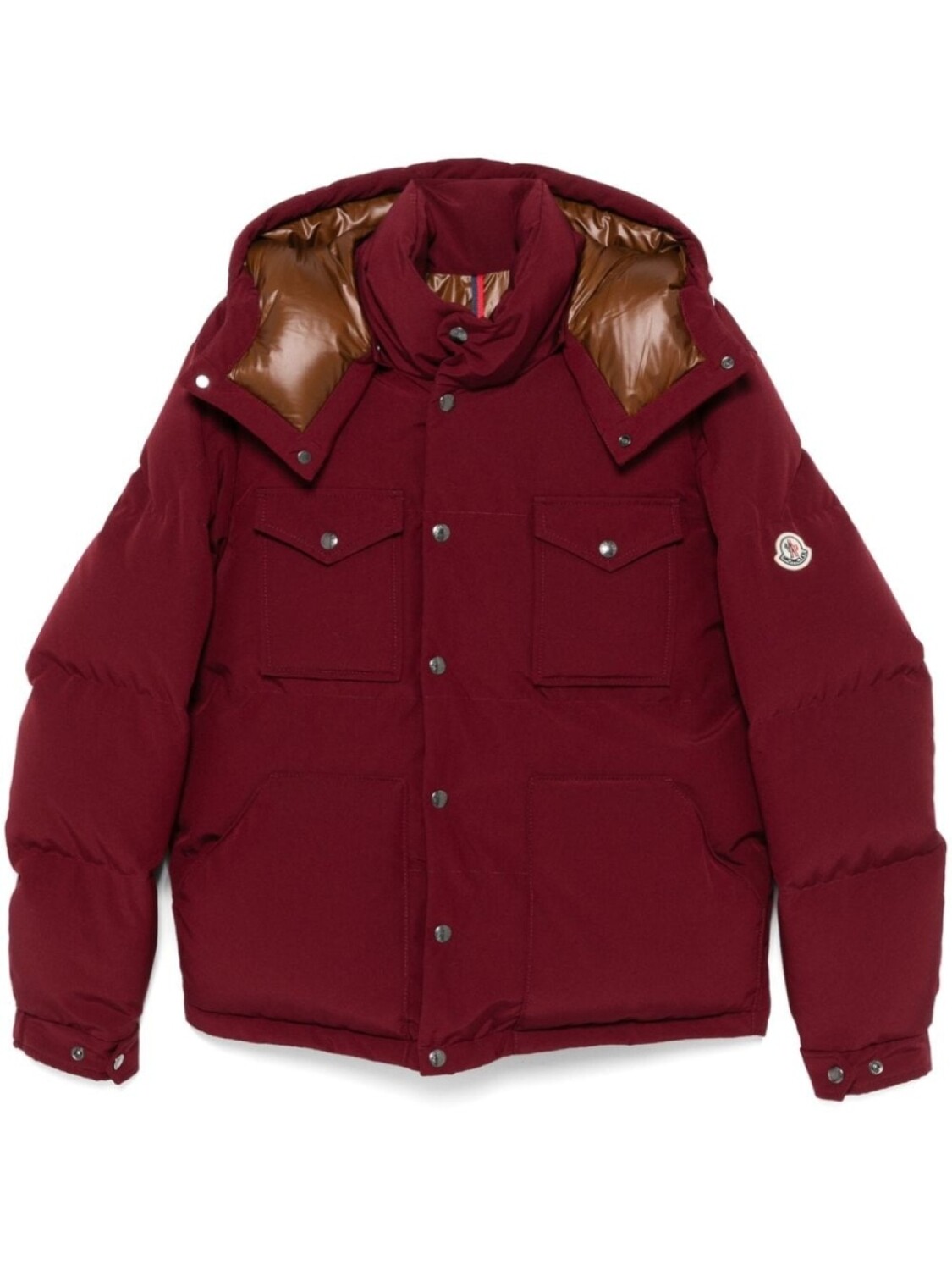 

Moncler пуховик Fornas, красный