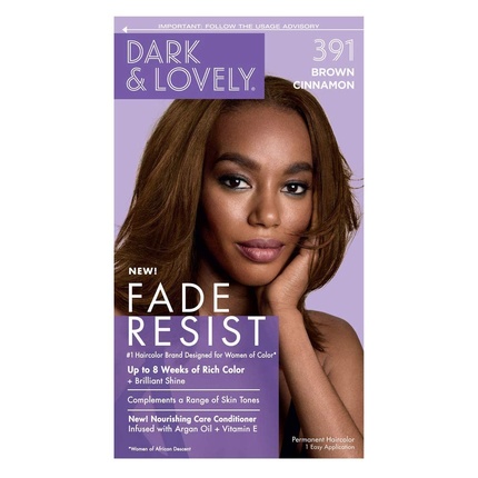 

Цвет #391 Коричневый Корица Dark & Lovely