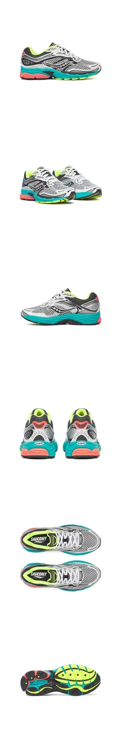 Мужские беговые кроссовки Saucony Progrid Omni 9 OG серебристо-мутантные — фото 2