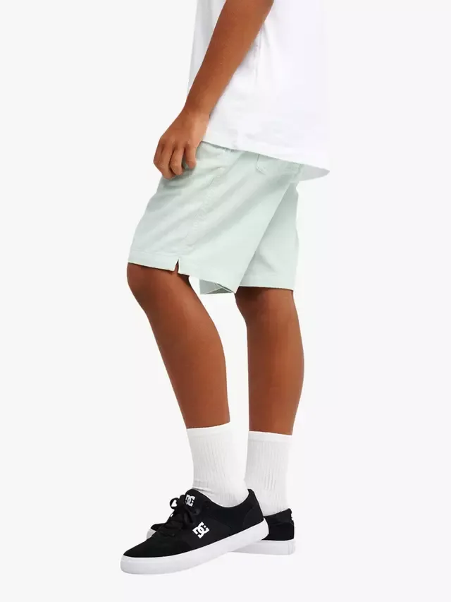 Детские вельветовые шорты Taxer из хлопка, цвет Blue Haze Quiksilver — фото 4