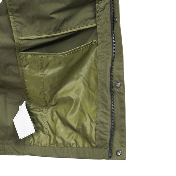 Куртка Nike Sportswear Premium Essentials Unlined Hooded M65 Jacket 'Green', зеленый — фото 4