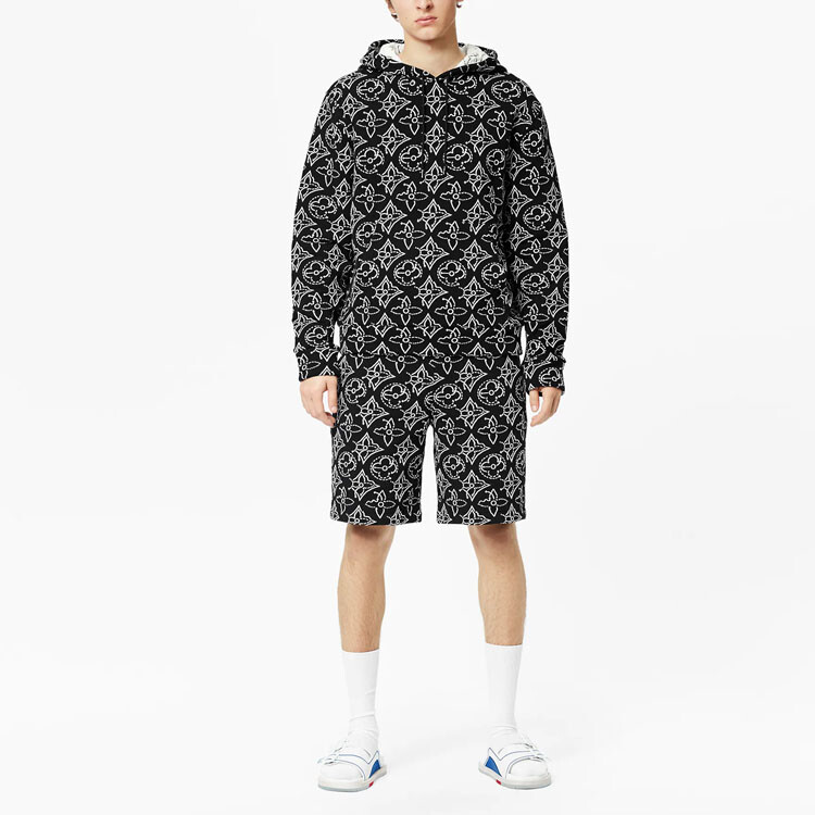 Толстовка мужская Nba x Louis Vuitton, черный / белый — фото 2