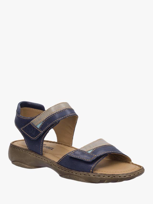 Debra 19 двухцветные кожаные сандалии Josef Seibel, Blue Indigo — фото 3