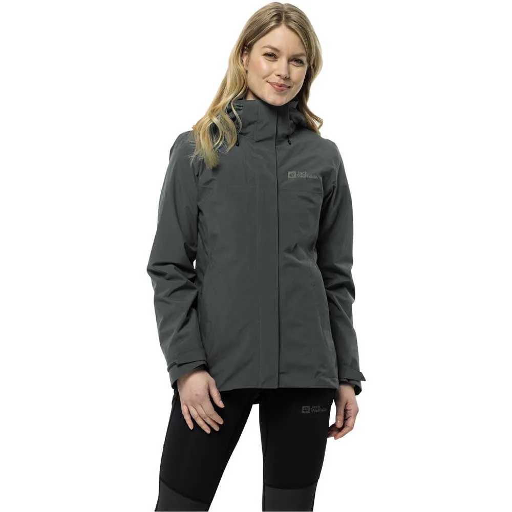 

Куртка Jack Wolfskin Luntal 3In1, зеленый