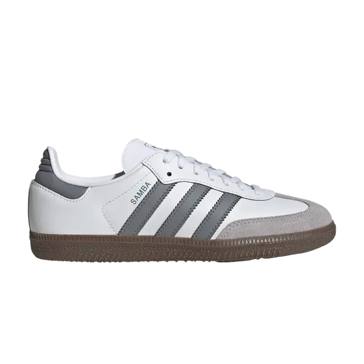 Adidas Samba OG Big Kid 'Cloud White Grey'