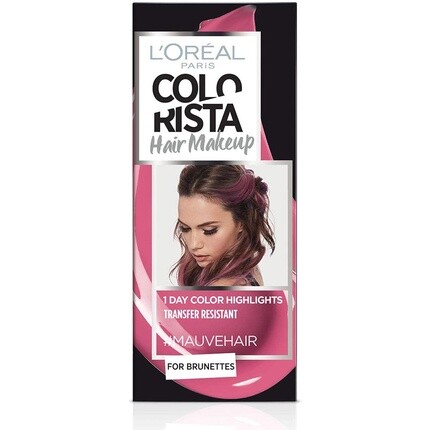 

Макияж для волос L'Oreal Colorista #Mauvehair