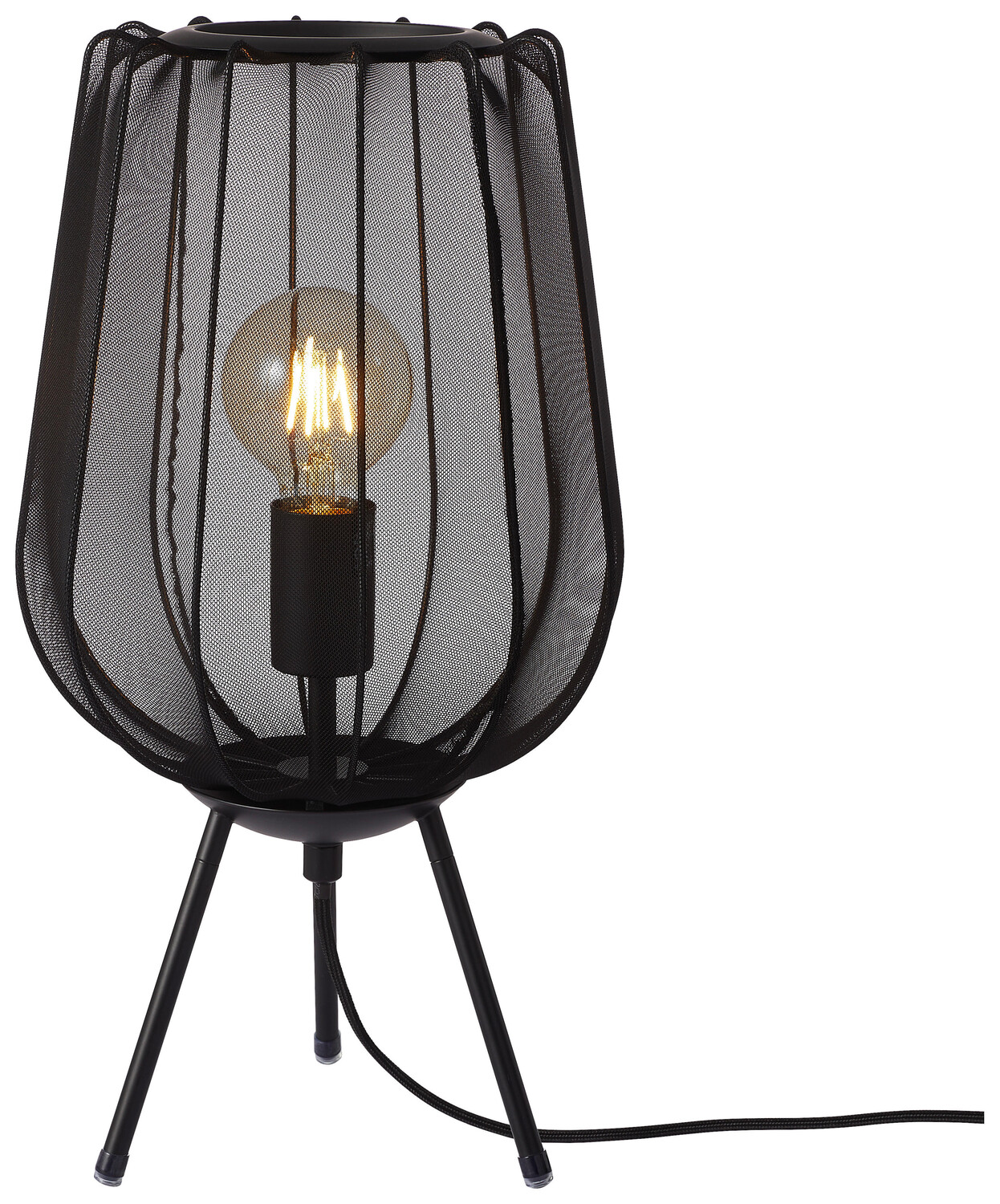 

Настольная лампа Light & Living, 25x45 см, черный