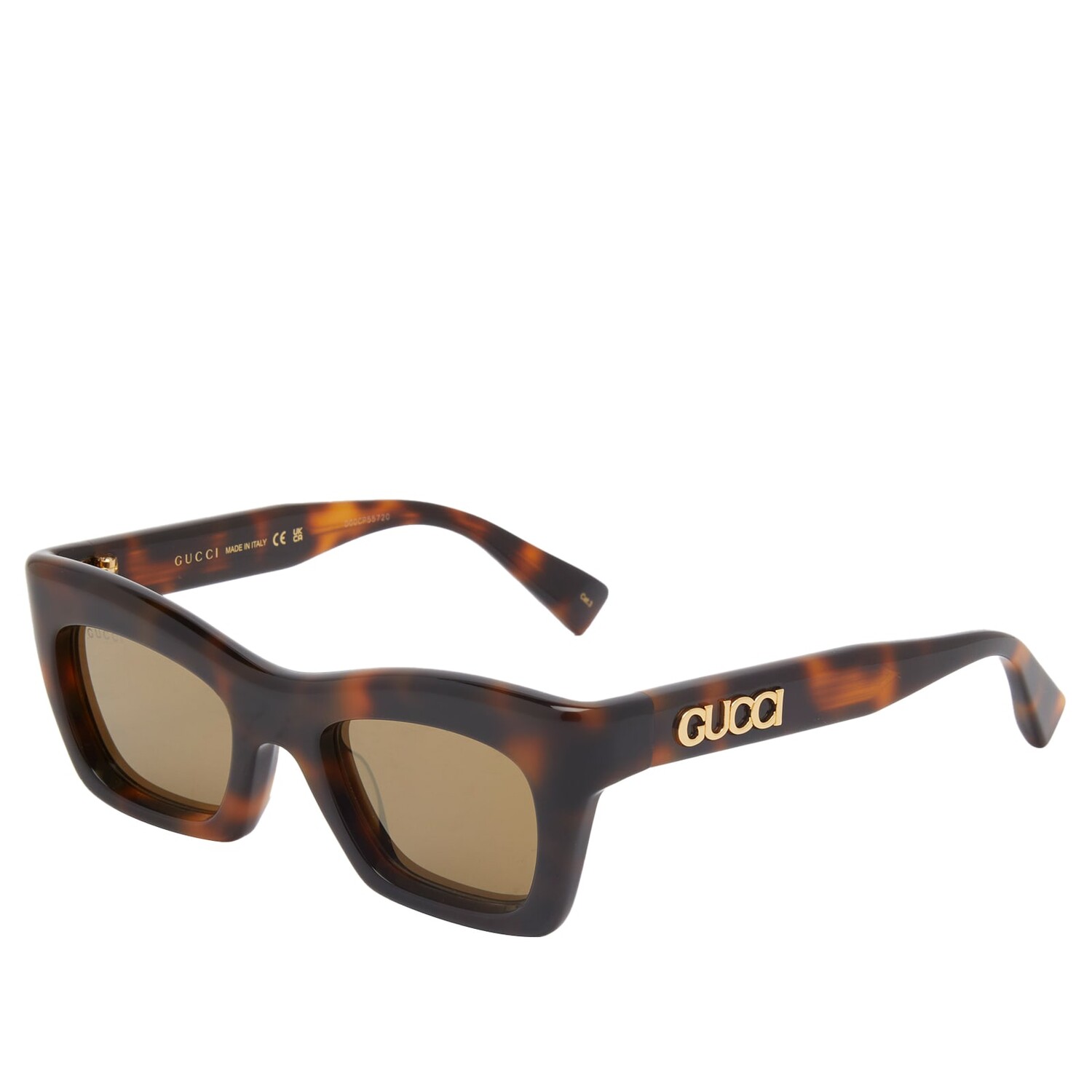 

Солнцезащитные очки Gucci Eyewear Gg1773S Sunglasses, цвет Havana & Brown