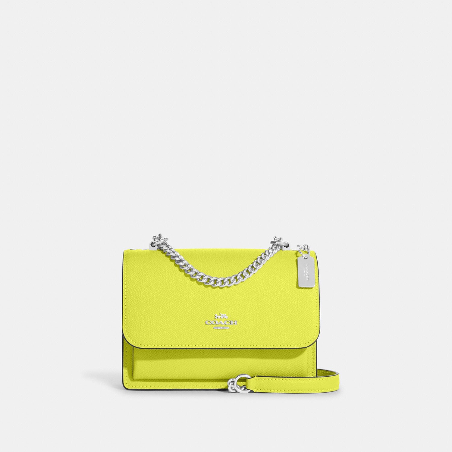 

Сумка через плечо Mini Klare Coach Outlet, цвет Silver/Bright Yellow