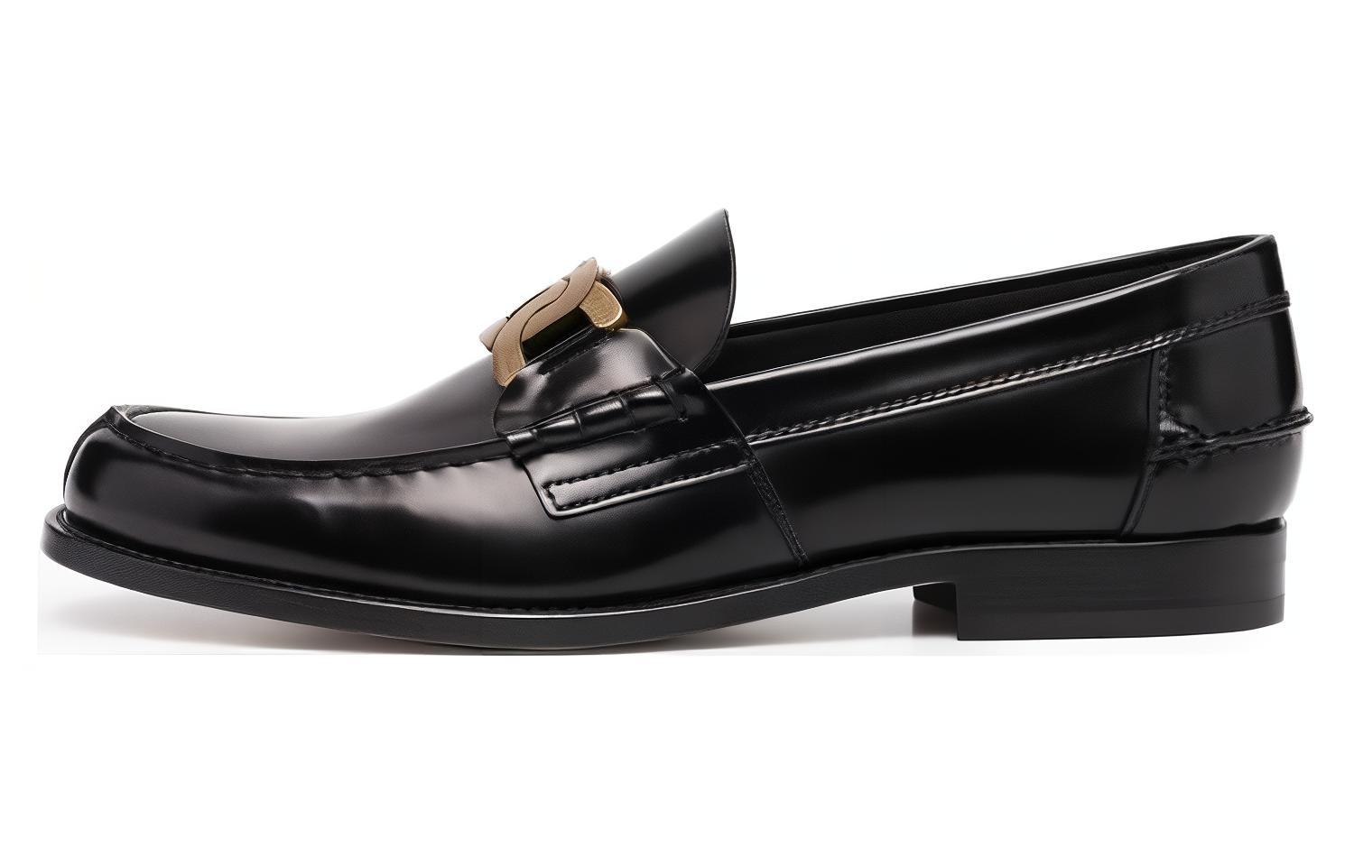 

Кожаные лоферы с цепочкой TOD'S, Original Shoe Box Not Included