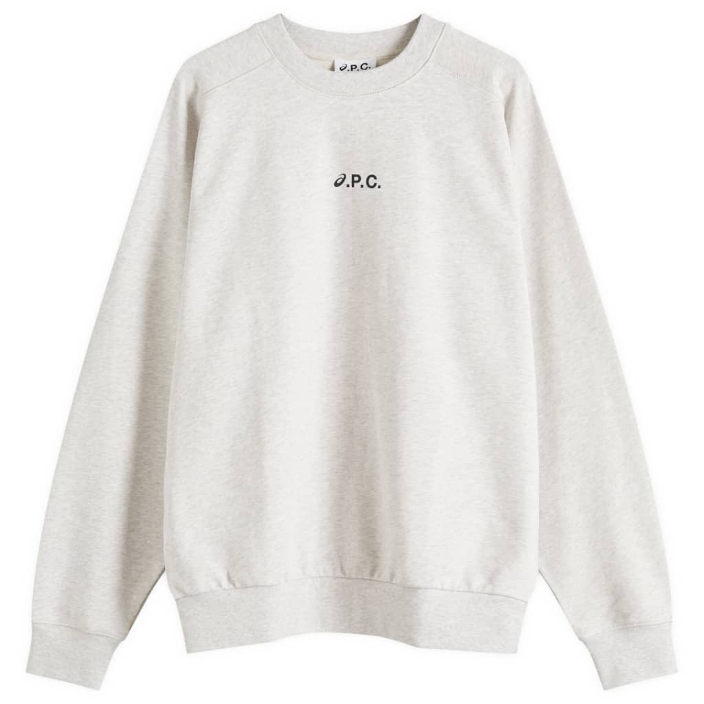

Толстовка X Asics Lake Crew A.P.C., серый