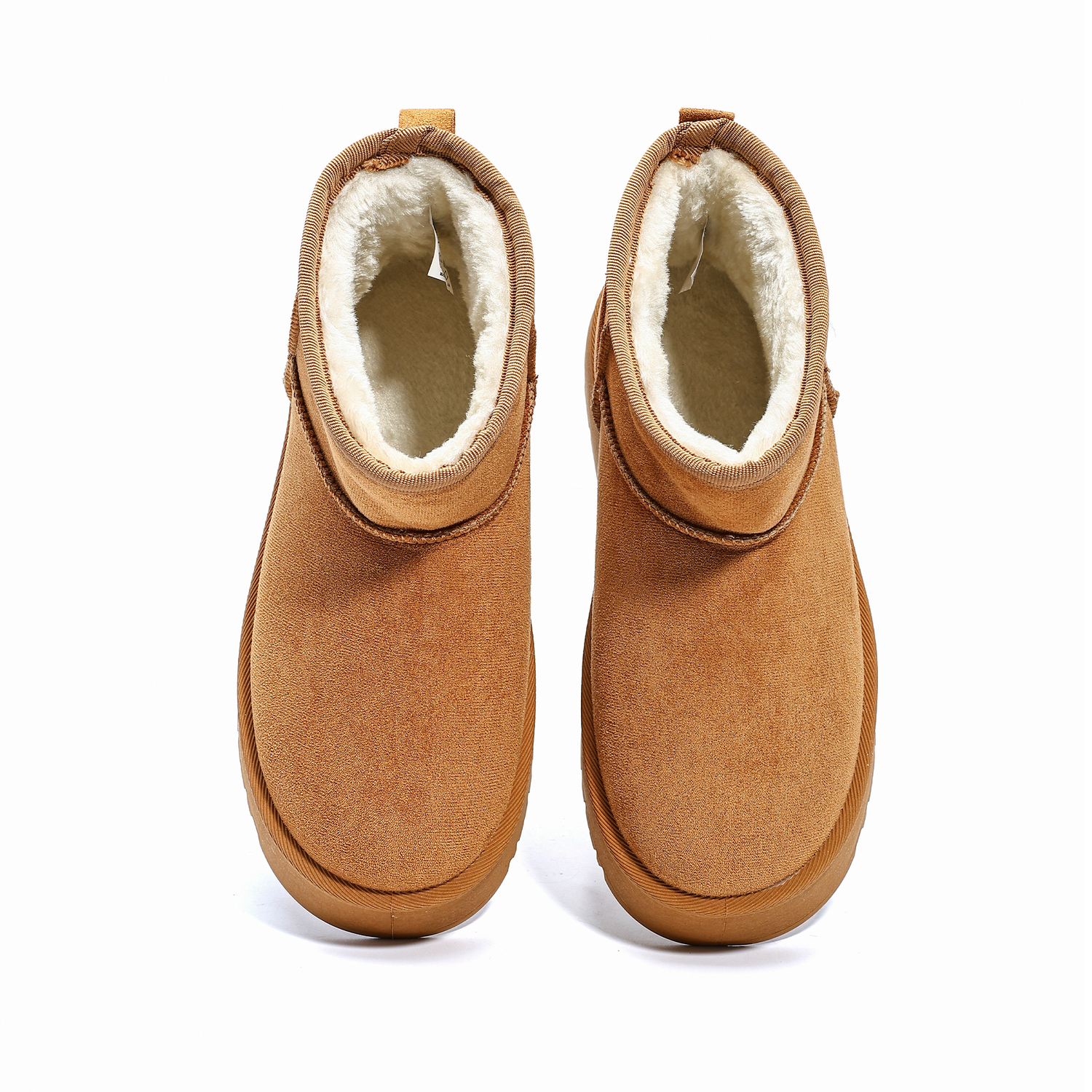 Feiyue Коричневые женские зимние сапоги [Улучшенная ручная работа], цвет Brown [Upgraded Handmade] — фото 4