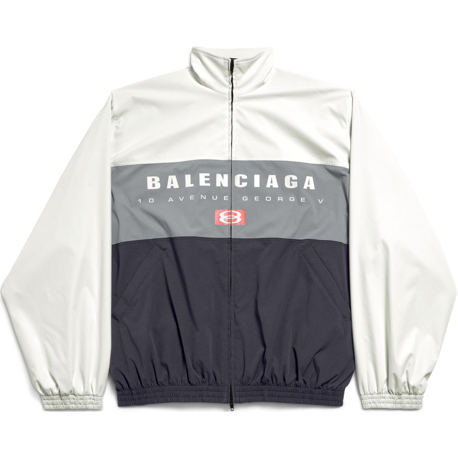 

Balenciaga Куртка мужская прямая серая черная, Gray Black