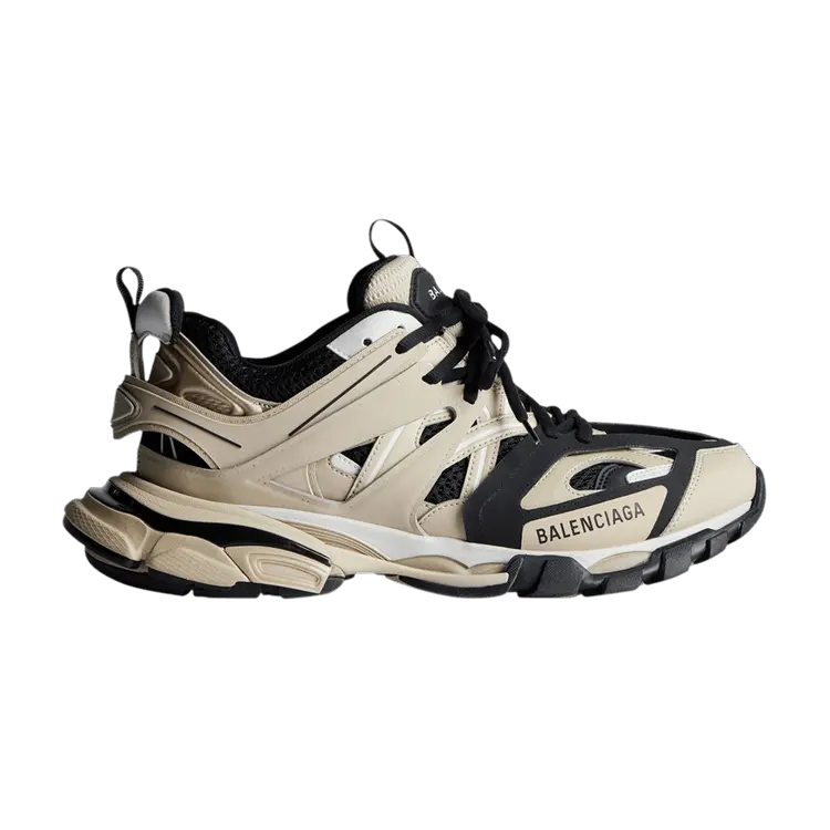 Кроссовки Balenciaga Wmns Track Sneaker Beige Black, кремовый