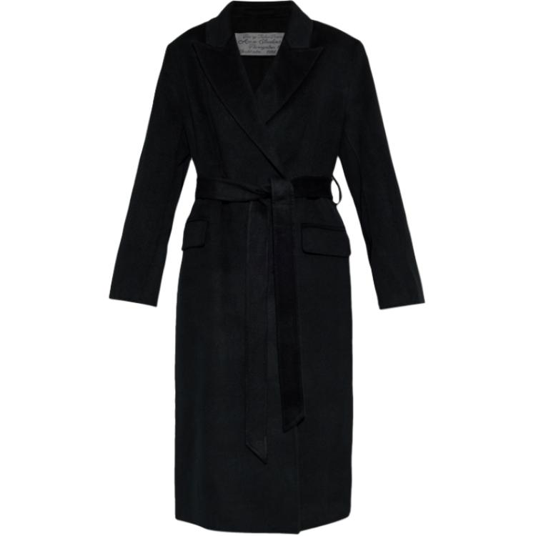 

Acne Studios Женское пальто с черными лацканами, средней длины