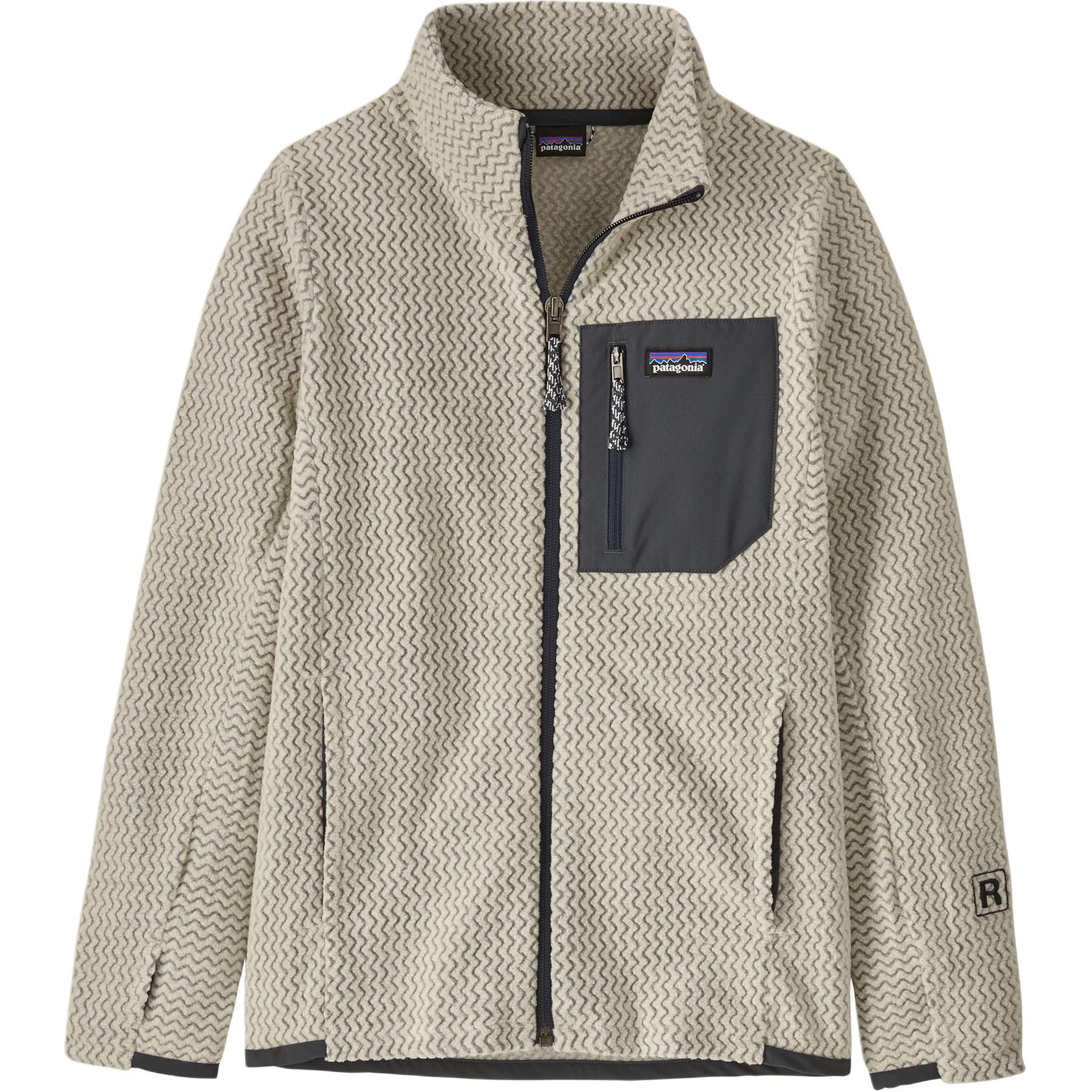 Куртки и пальто R1 Air на молнии для подростков Patagonia, wlwt-wool белый — фото 3