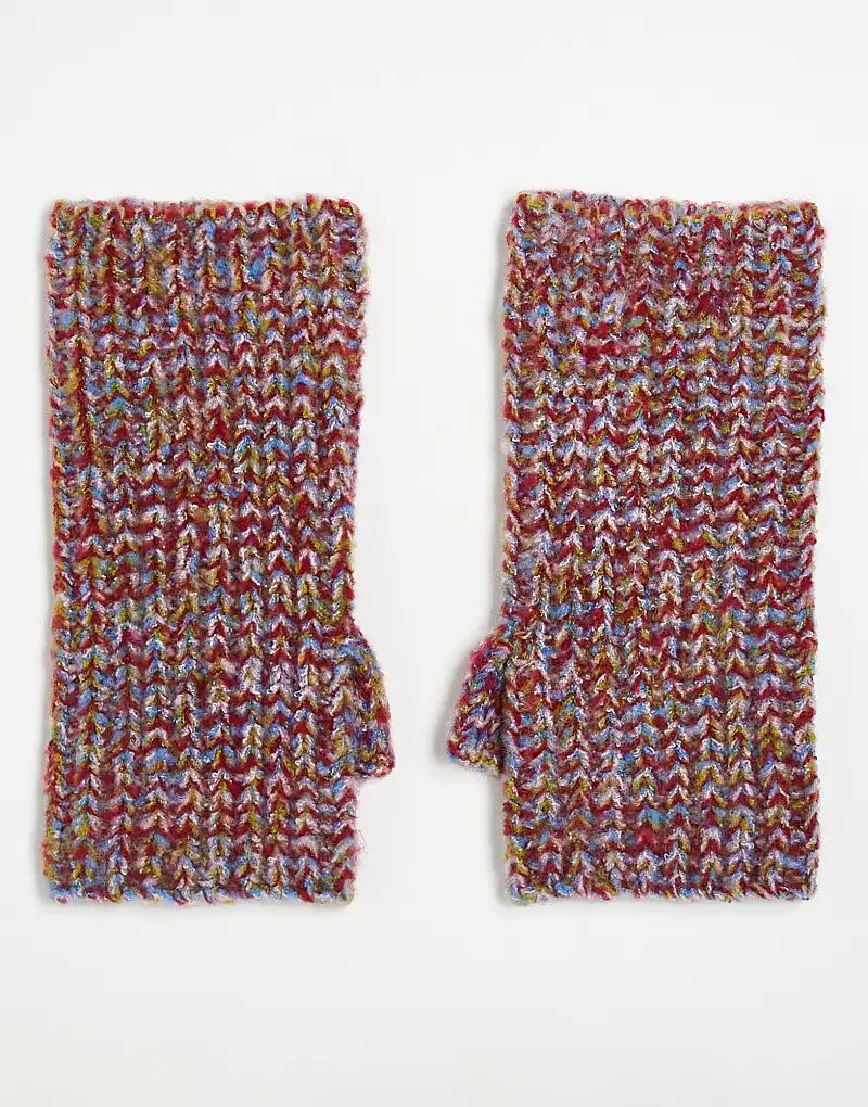 

Вязаная грелка ASOS DESIGN из смешанной вязки разных цветов