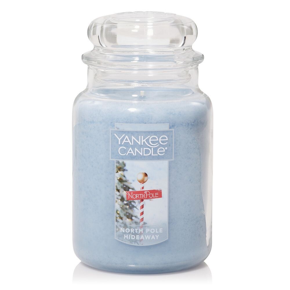 

Свеча Yankee Mint North Pole Hideaway, оригинальная большая банка-свеча Yankee Candle, мультиколор