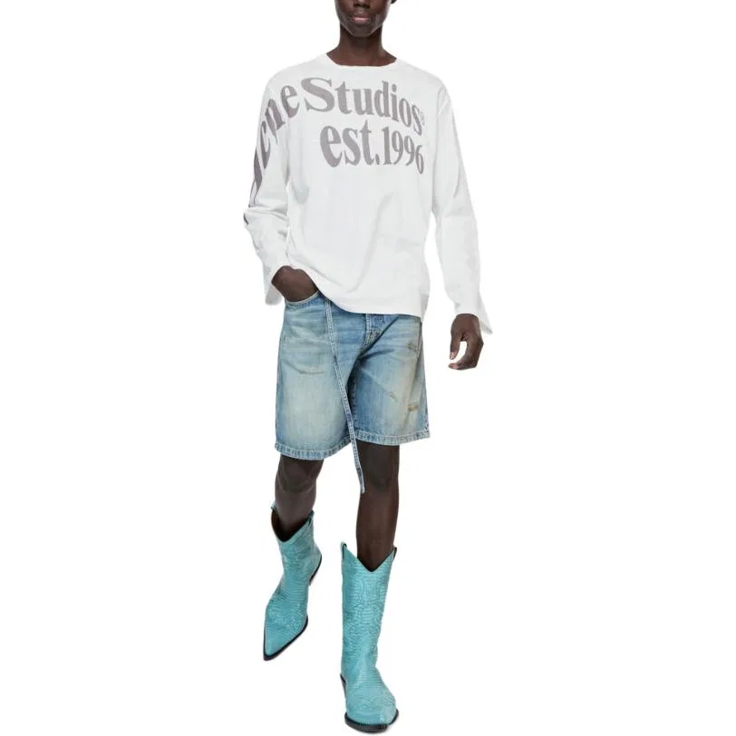 Футболка SS26 Unisex Acne Studios, White — фото 4