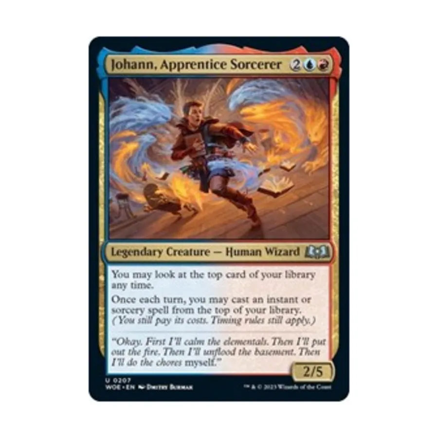 

CCG Иоганн, ученик чародея (U), MTG - Wilds of Eldraine