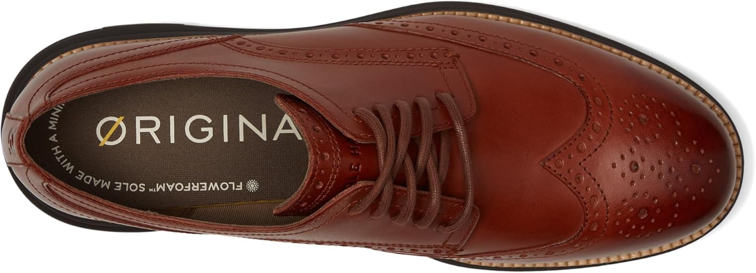 Мужские оксфорды Cole Haan OriginalGrand Remastered с крыльями, Woodbury Leather/Java — фото 2