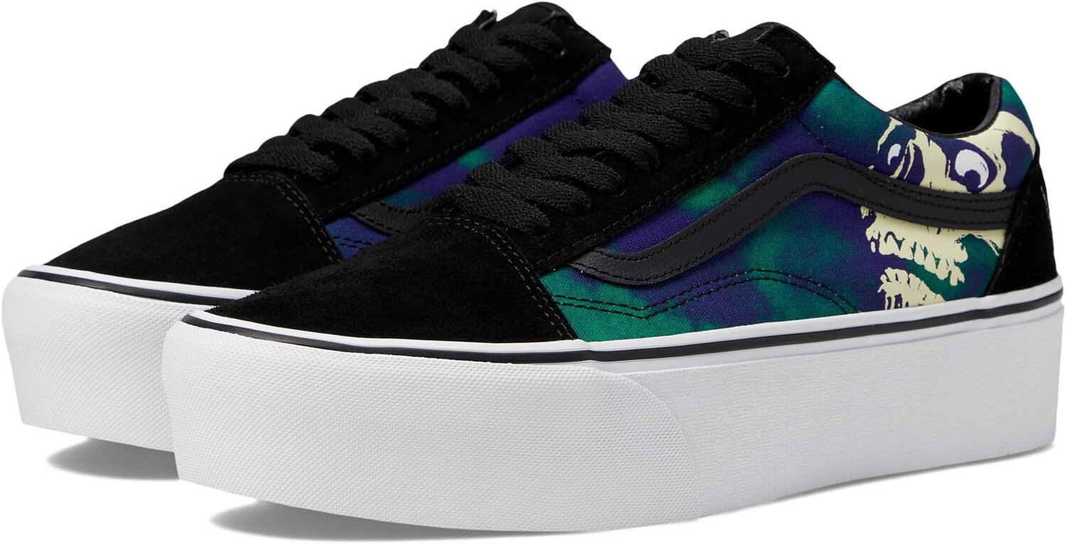 

Кроссовки Vans Old Skool, цвет Midnight Glow Black