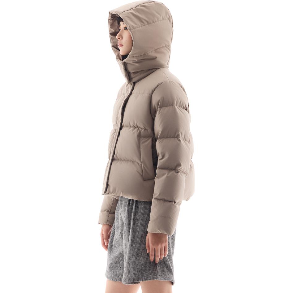 

Женская льняная куртка Anta Down Jacket, серая, Linen Gray