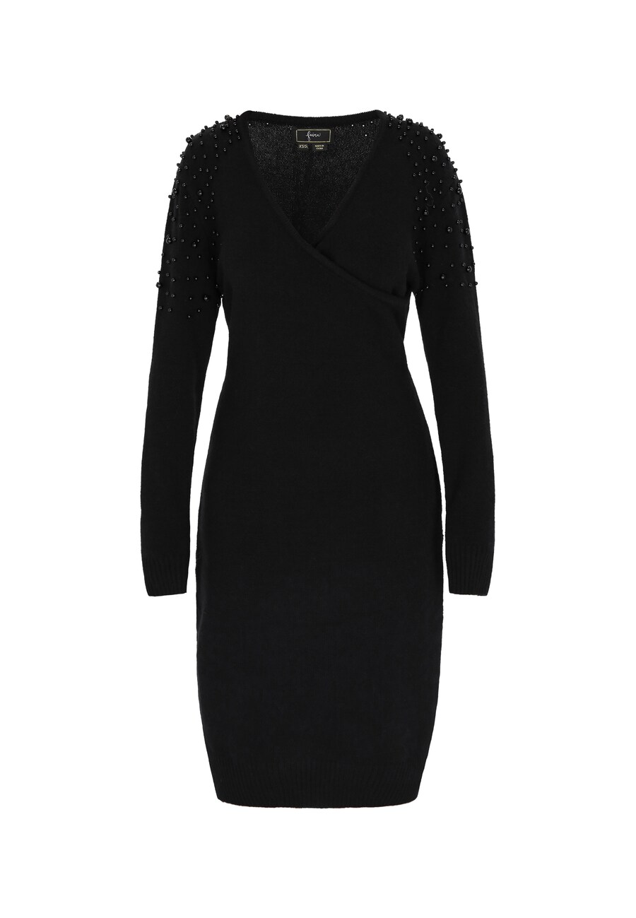 

Вязаное платье faina Fashion Look, черный