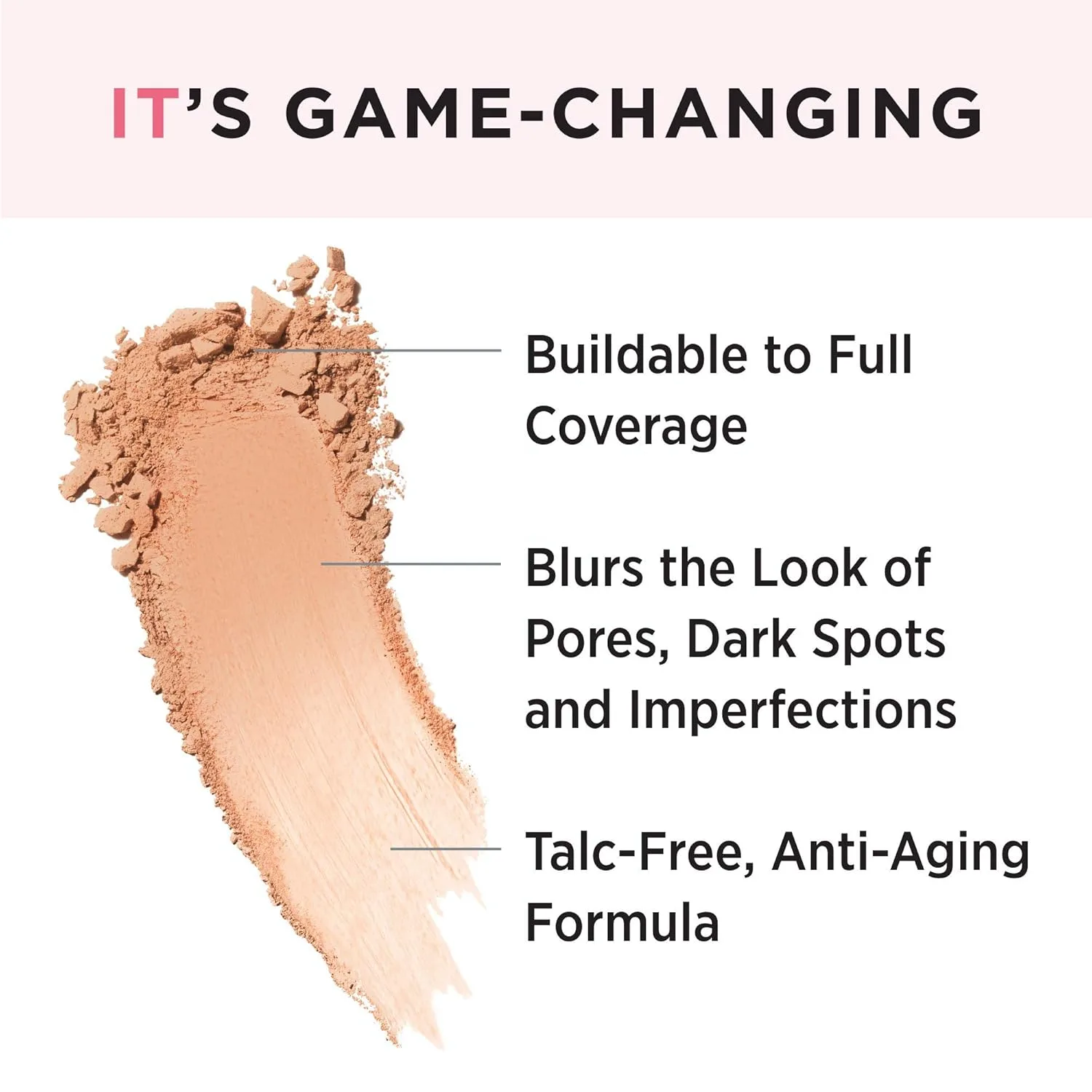 Пудра-основа IT Cosmetics CC+ Airbrush Perfecting Powder Foundation, с эффектом аэрографа, Tan — фото 2