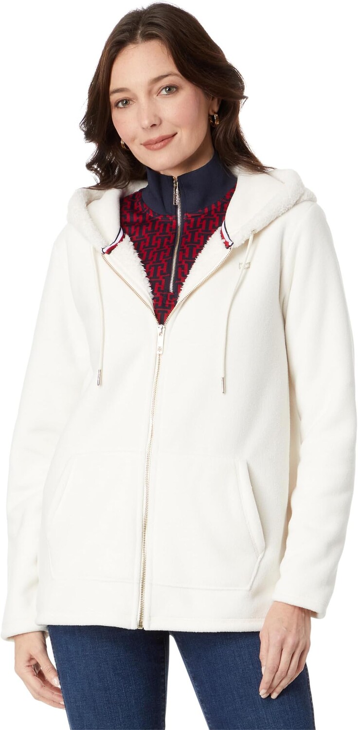 

Шерпа Толстовка Tommy Hilfiger, цвет Soft Ivory