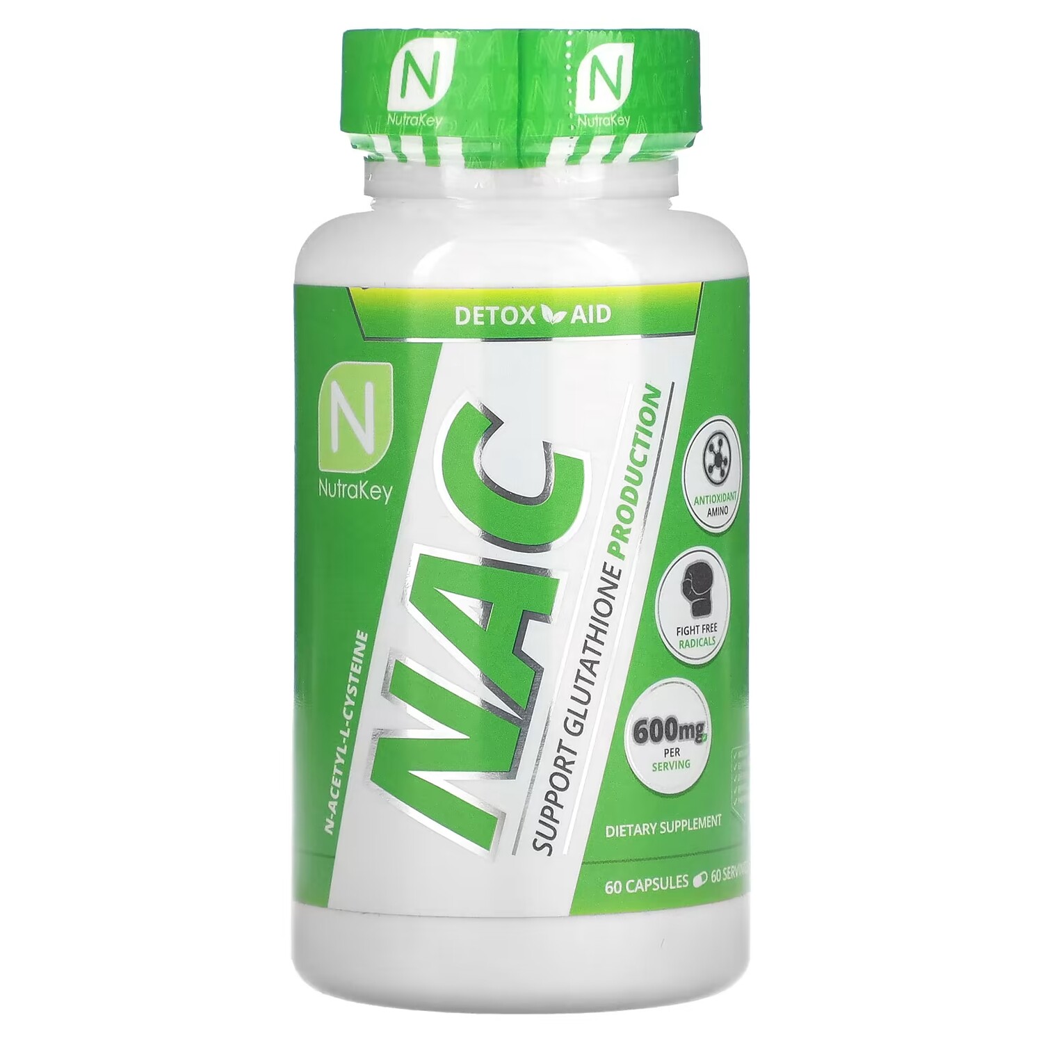 

Добавка Nutrakey NAC, 60 капсул