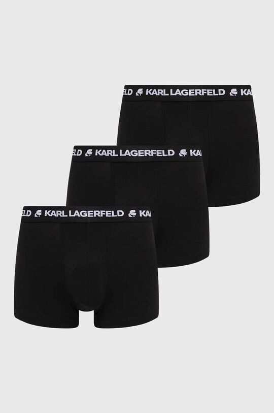 

Комплект из трех боксеров Karl Lagerfeld, черный