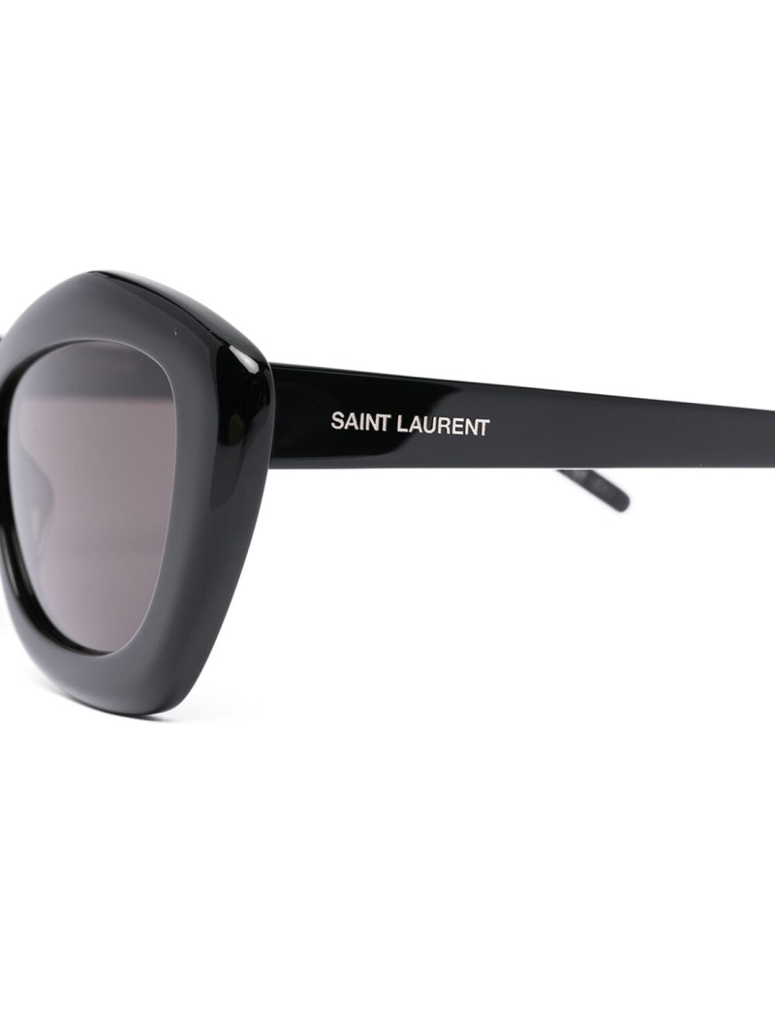 Saint Laurent Eyewear солнцезащитные очки SL68 в оправе 'кошачий глаз', черный — фото 3